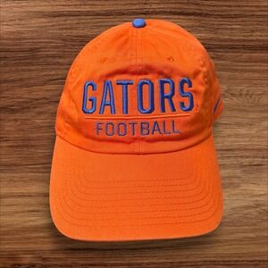 Vintage Nike Gators Football Hat Orange Adjustable Baseball‎ Cap Heritage86 Mens